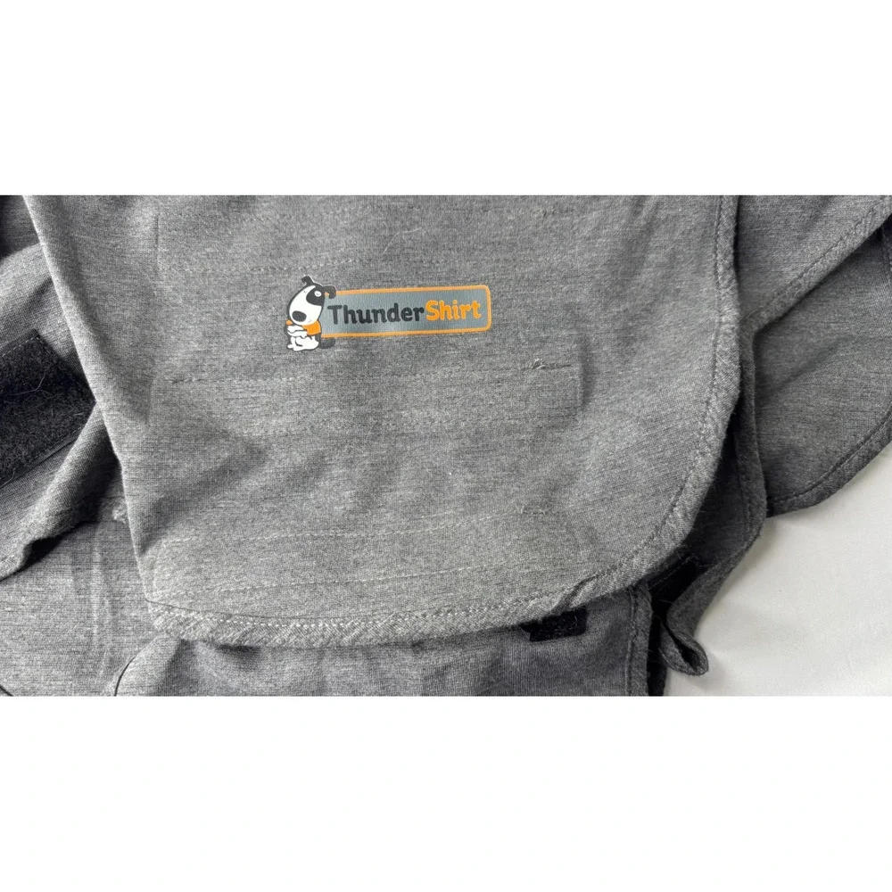 ThunderShirt Dog Anxiety Jacket Heather Gray Size L Calming Vest Wrap